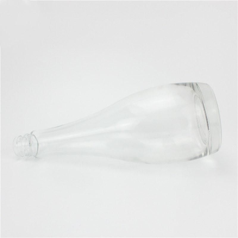 Wholesale Unique Shape 700ml 750ml 1000ml Vodka Glass Bottle