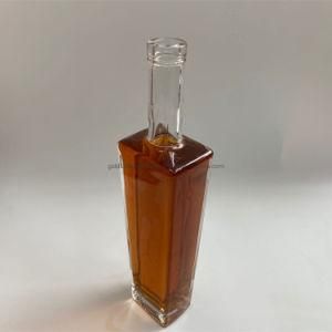 620g 500ml Square Glass Bottle for Liquor