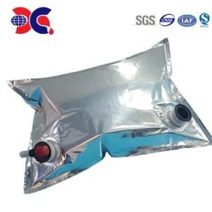 Factory Price 10L Bib Bag in Box Syrup with Double Valve