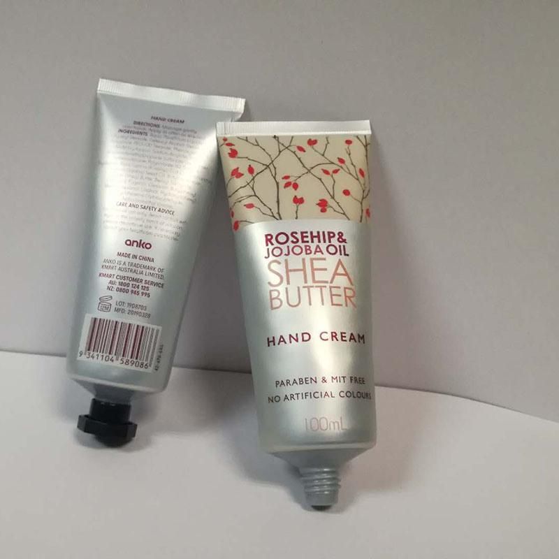 Hand Cream Packaging Aluminium Tube with Screw Cap