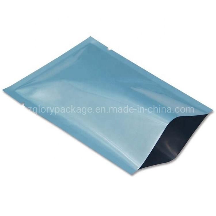 Three Side Seal Aluminum Foil Golden Foil Packaging Bag