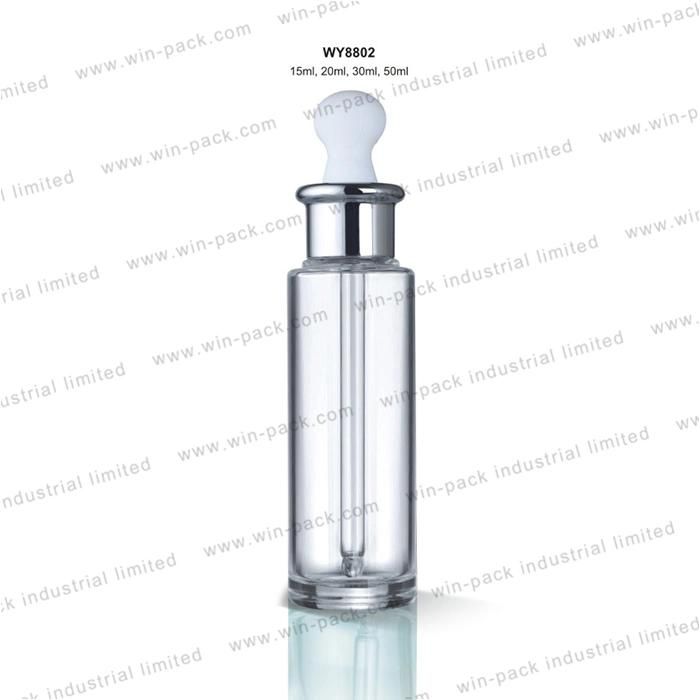 50ml 30ml 20ml 40ml Hot Sale 15ml Dropper Bottle Empty Container Lotion Cosmetic Cream Dropper Bottle