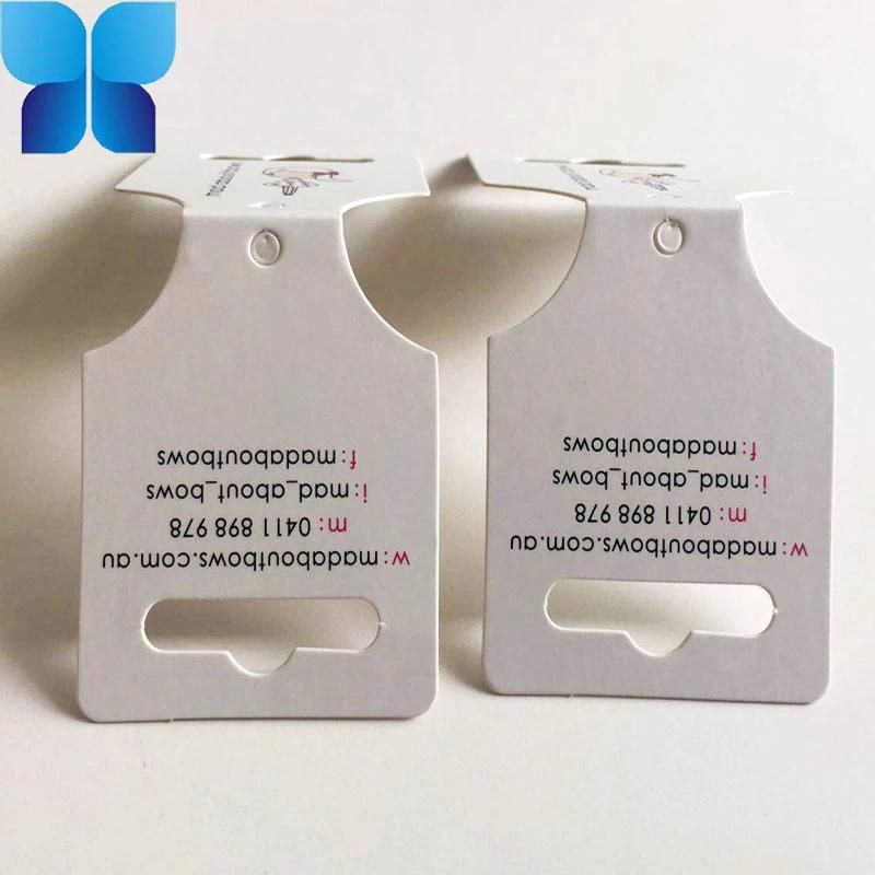 Cartoon Customized Hangtag Label Paper for Apparel