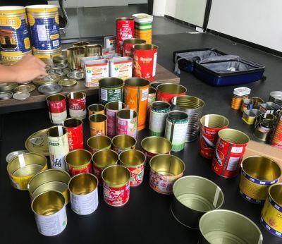Small Food Tin Can for Tomato Paste Canned Can