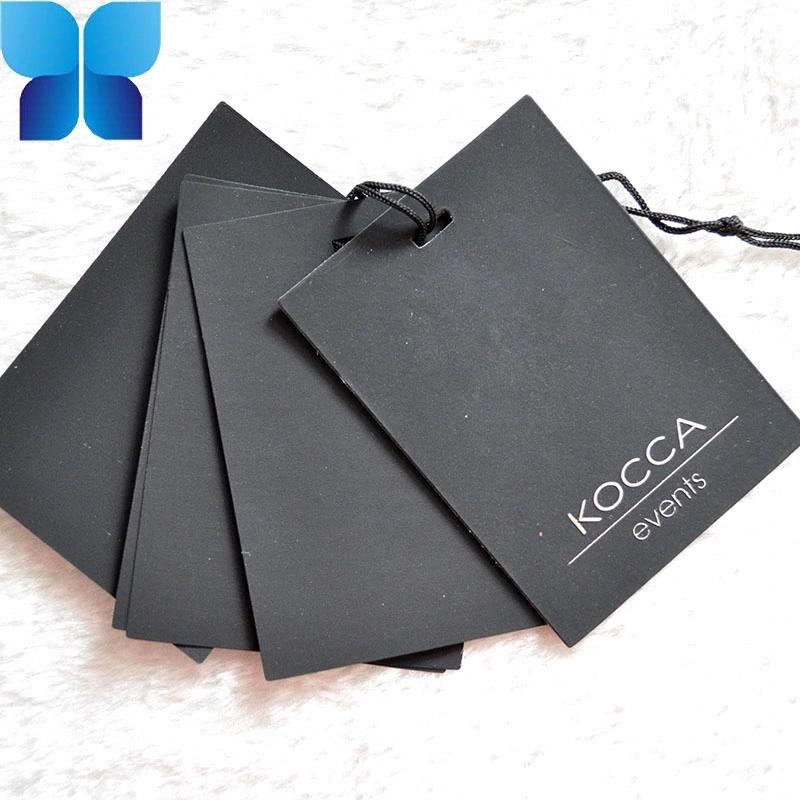 Wholesale Paper Hangtag with Garment Accessories