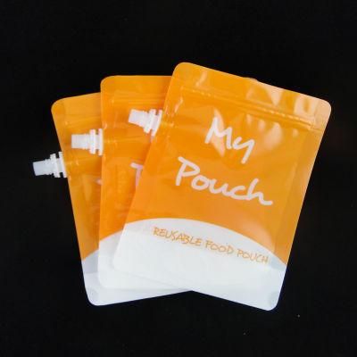 Nylon Liquid Bag Doypack Spout Zipper Bag