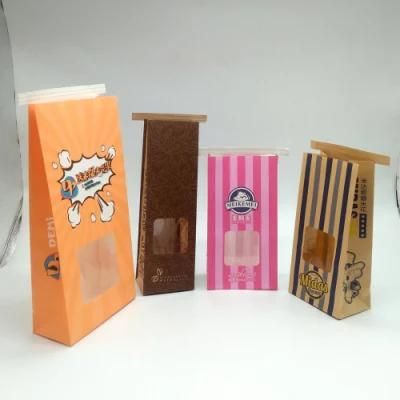 Best Price Kraft Paper Pouch for Coffee with Window