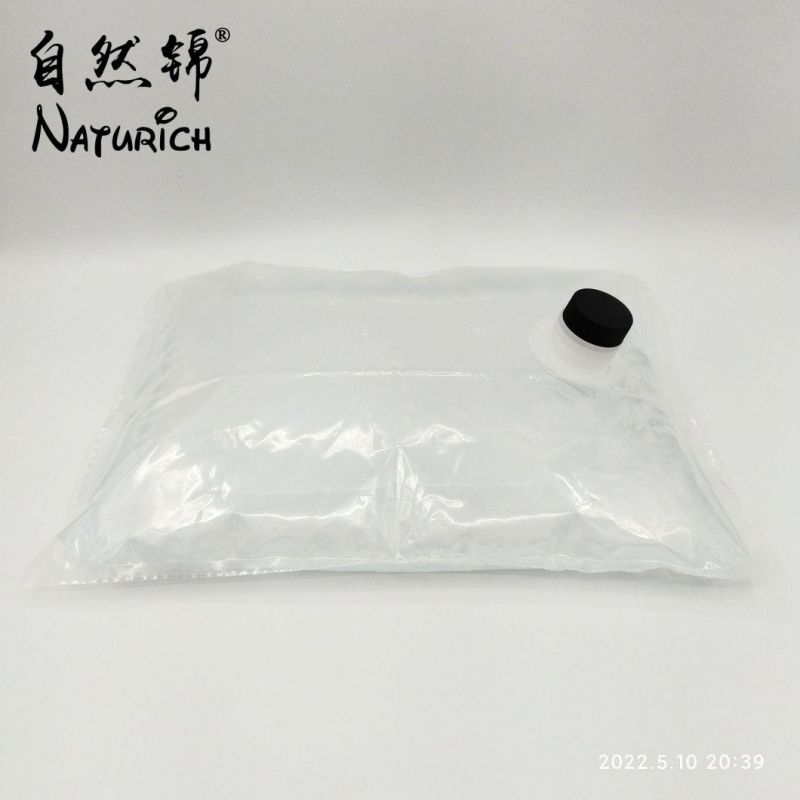 Custom Printed Food Grade Nozzle Liquid Vertical Packaging Bag