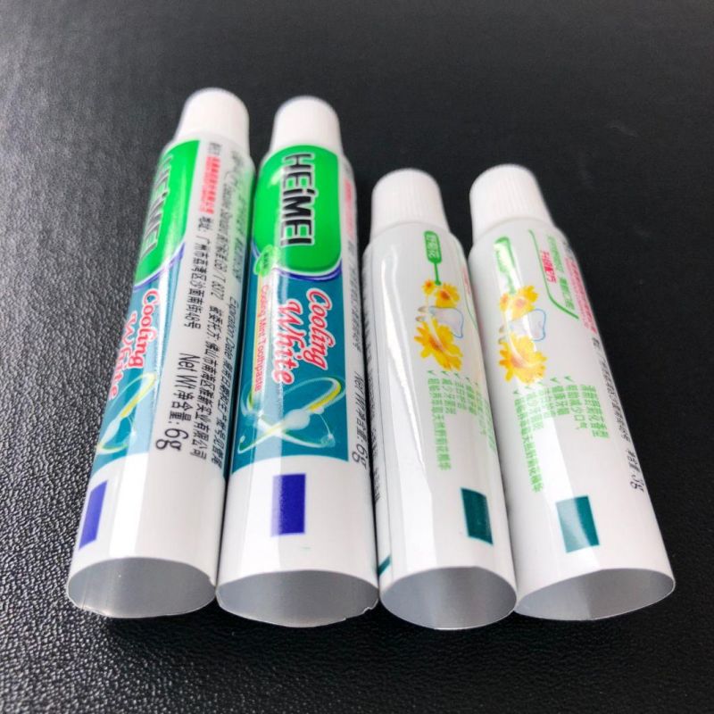 2021 Good Quality 5g Aluminum Laminated Toothpaste Tube with Screw Cap