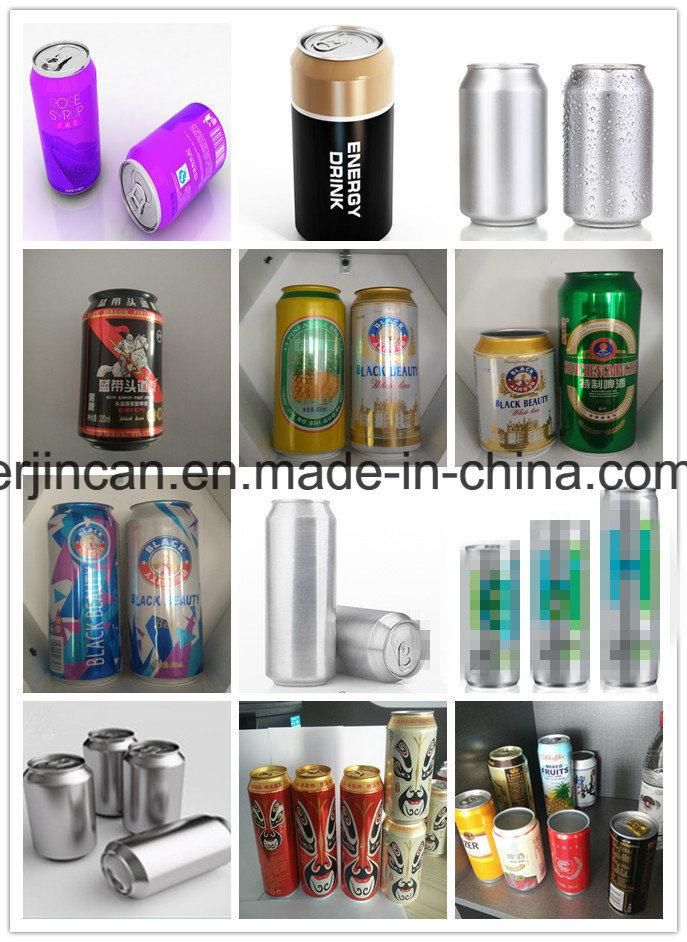 Food Grade Sleek Can 250 Ml 330 Ml Aluminum Beer Cans