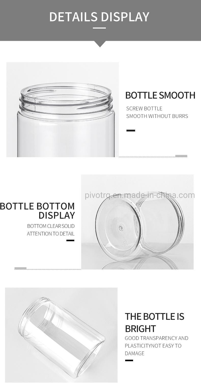 540ml Animal Food Snack Plastic Bottle for Cat Dog Dry Foods Package
