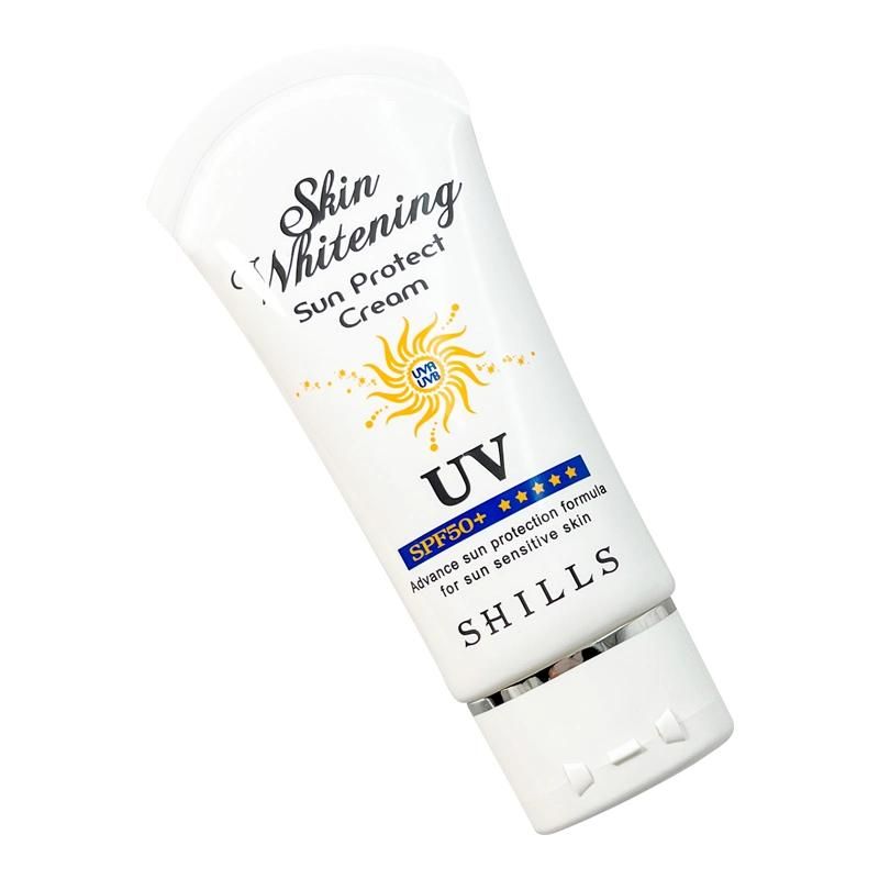 5 Layer Sun Protection Cream Tube with Oval Screw Lid