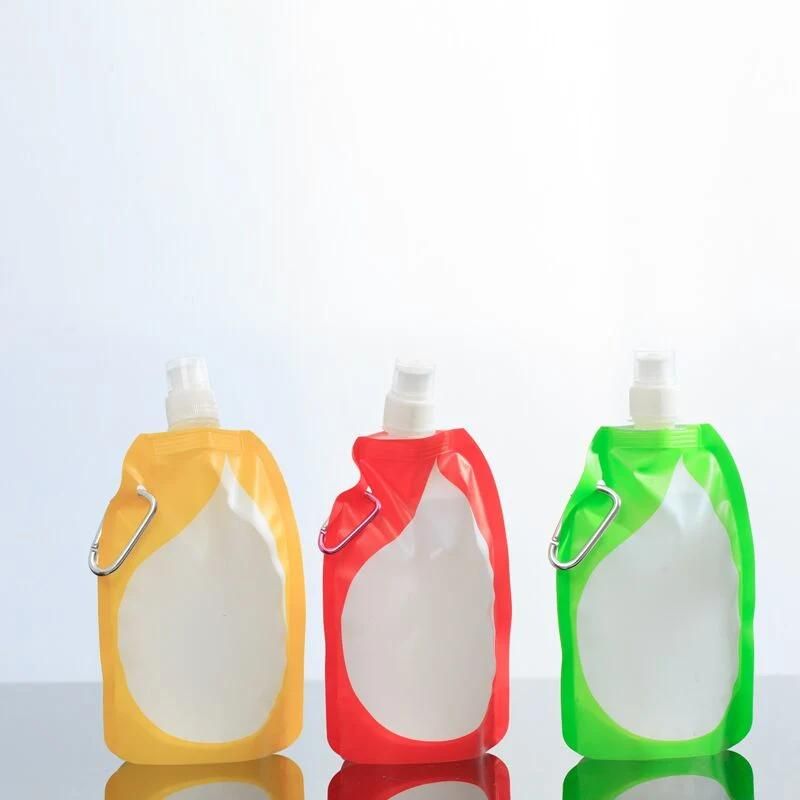 Printed Color Liquid Bag with Hook for Sports Drinks