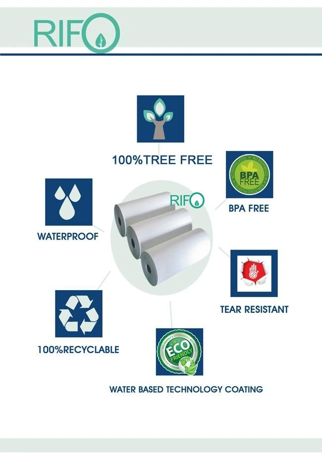 BOPP Based Thermal Transfer Synthetic Paper for Bar Coder Printer Labels