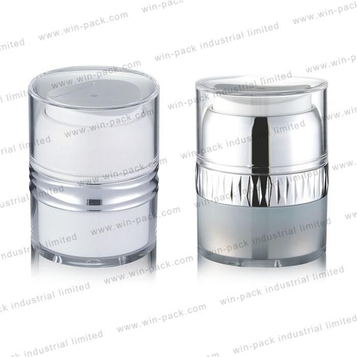 Custom Made 30g 50g Skin Care Empty Fancy Airless Acrylic Jar with High Quality Low Price