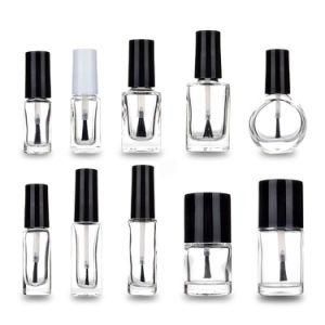 Nail Polish Bottle High Quality 10ml Unique Glass UV Gel Nail Bottle