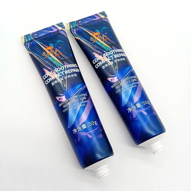 Plastic Tube Flat Oval Tube for Hair Care/Bb/Hand Cream Packaging