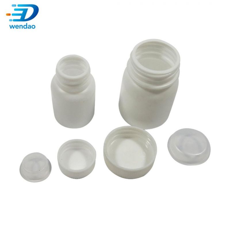 10ml 15ml 30ml 60ml 125ml 250ml 500ml 1L Plastic HDPE Wide Mouth Reagent Bottles for Lab