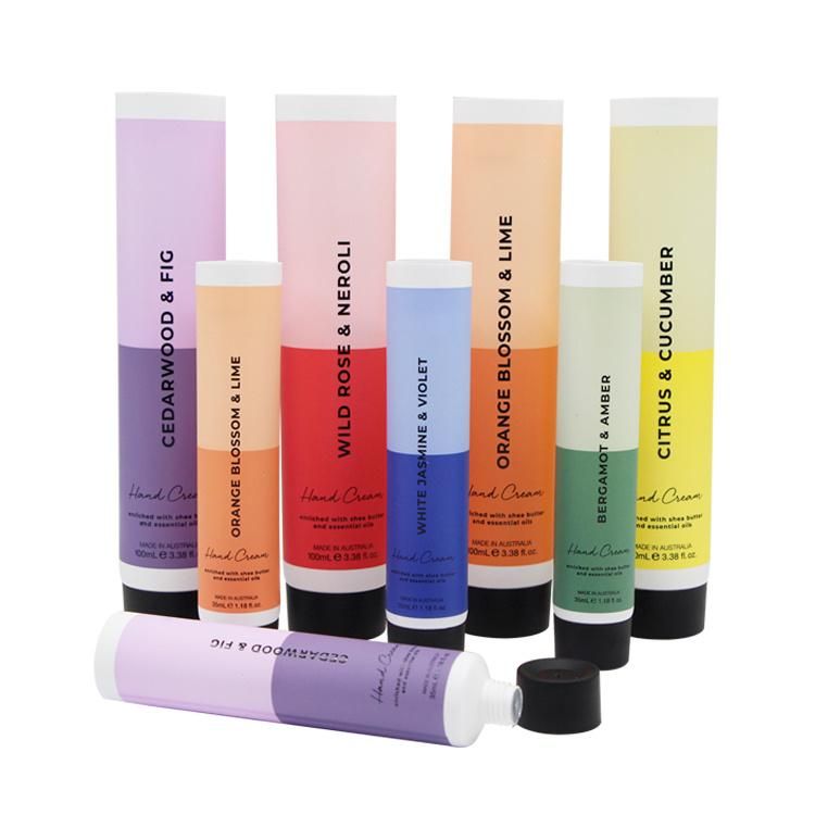 Customized Cosmetic Packaging Set 35ml Hand Cream Tubes