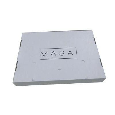 Full Color Printed Paper White Clothing Box