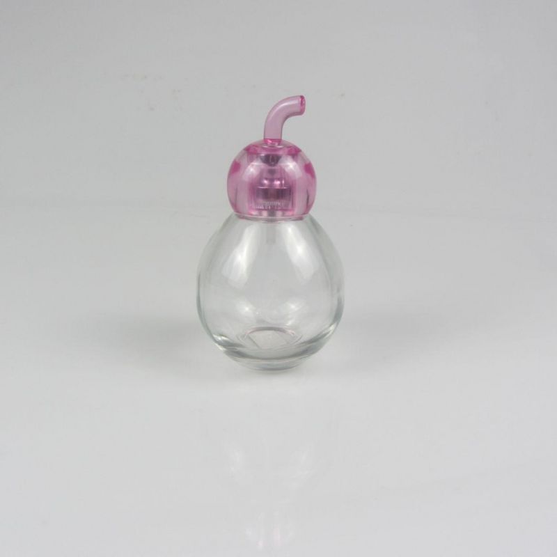 Round Parfum Bottle Design Luxury Spray Glass Perfume Bottle