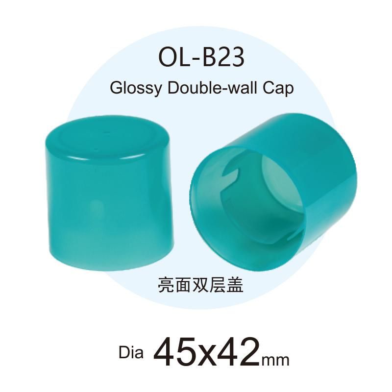 Double-Wall Plastic Caps for Spray Bottle