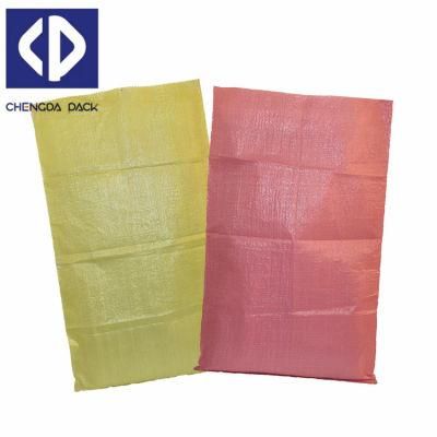 Agriculture Laminated Plain Polypropylene Wholesale PP Woven Bag Rice Sack 25kg 50kg