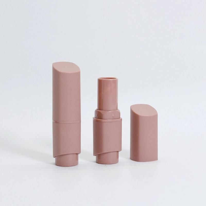 Unique Lipstick Container Custom Logo Pink Lipstick Tube Plastic Tube