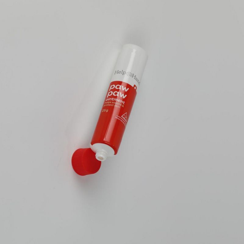 Customized Colorful Round Plastic Soft Cosmetic Packaging Squeeze Tube