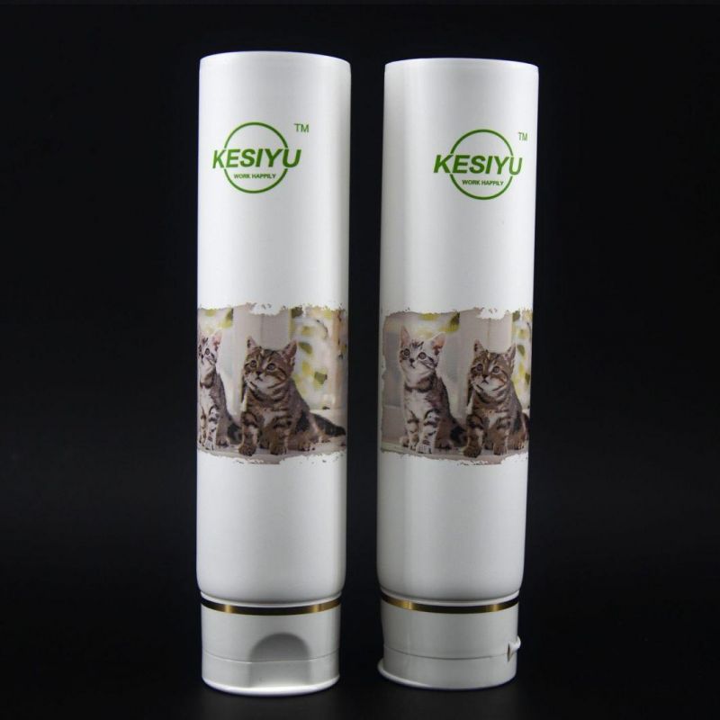 Animal Supplies Packaging Round Tubes Cosmetic Packaging Plastic Cosmetic Tube