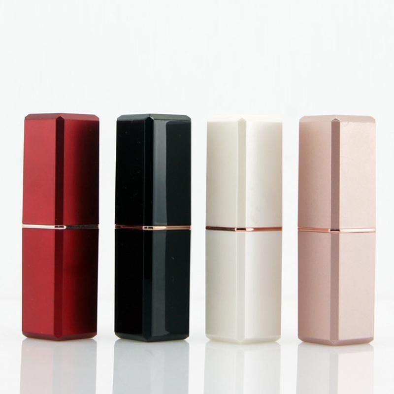 in Stock 4.3G Manufacturer Price Empty Custom Black Lip Balm Tubes Unique Lipstick Tube for Lipstick Packaging