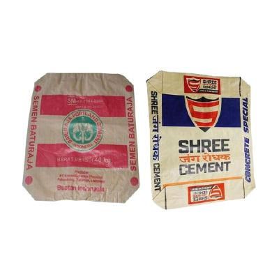 Laminated PP Woven Bag Empty Cement Bag PP Valve Bag 25 Kg 40 Kg 50 Kg Cement Sack