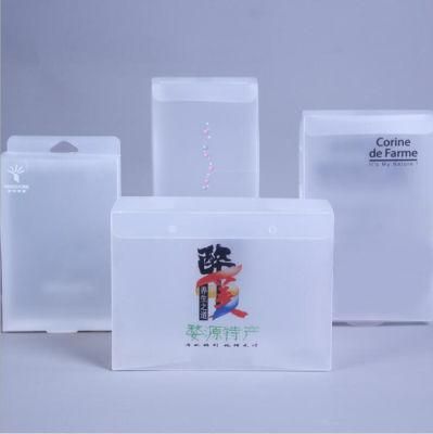 Custom Size Frosted Rectangular Plastic Gift Box