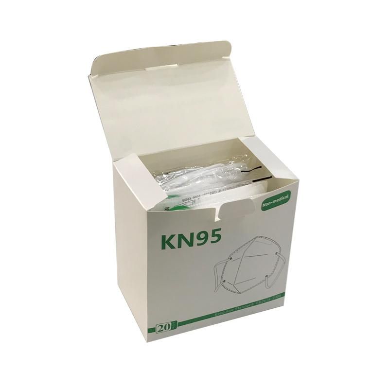 Wholesale Disposable 3-Layer Non-Woven Face Mask Packaging Box Surgical KN95 Mask Boxes