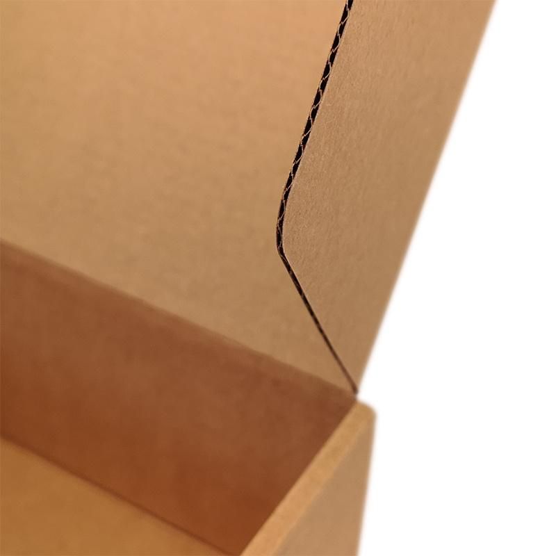 Wholesale Custom Spot UV Brown Kraft Paper Corrugated Cardboard Carton Delivery Packaging Box for Mail