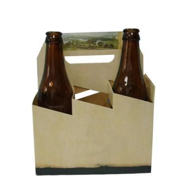 6 Pack Wine Cardboard Beer Bottle Box with Strong Quality