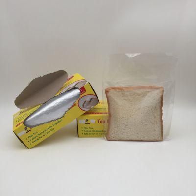 Plastic LDPE Flip up Top Fold Sandwich Size Bag