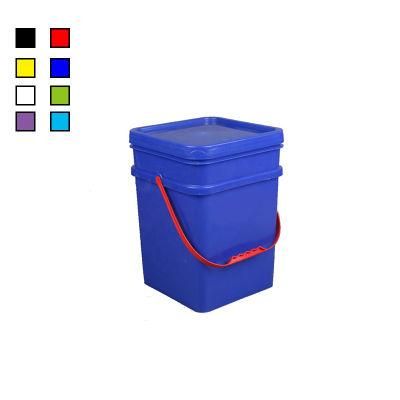 Wholesale Supply Free Sample 8 L 10 L Square Plastic Pails