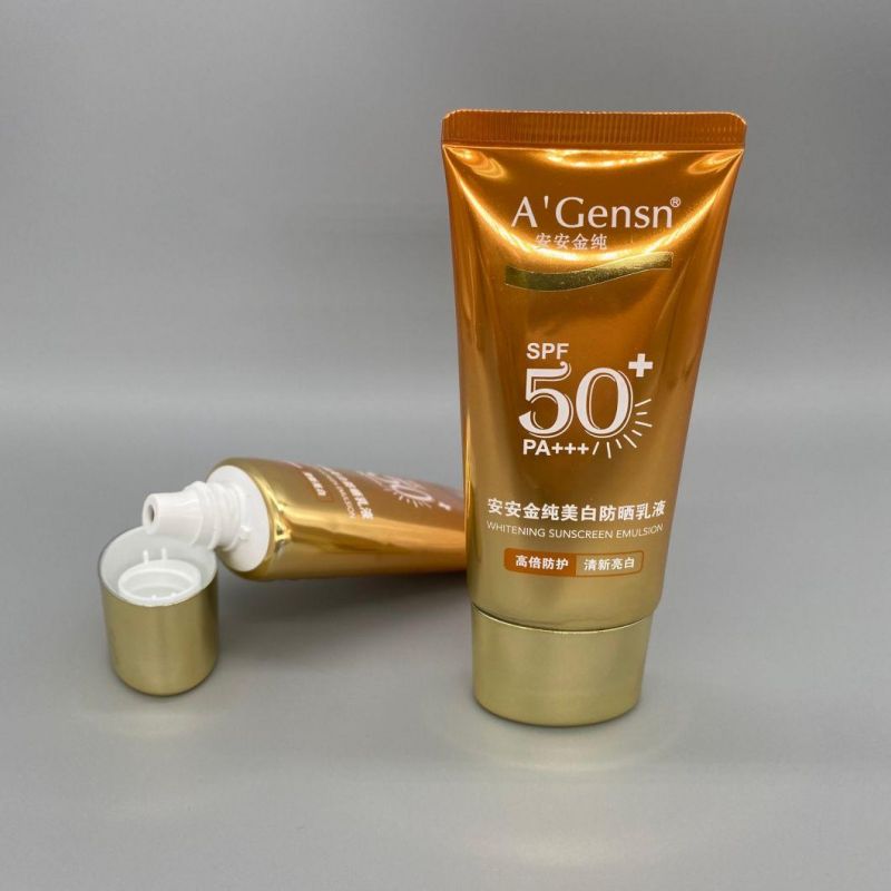 Factory Custom 20g Empty Bb Cream Foundation Care Soft Airless Tubes for Abl /HDPE Plastic Squeeze Tube Packaging