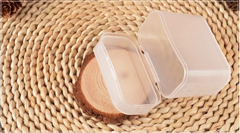 100g Plastic Clamshell Box Fishing Bait Feed Box Sub-Bottle