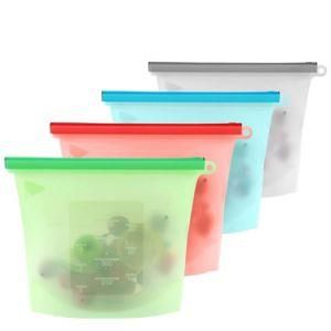 New 2019 Trending Product Silicone Kitchen Bag, Silicone Food Storage Bag Reusable