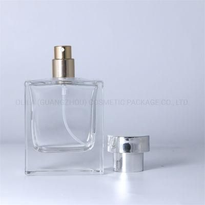 2021 Wholesale Custom Refillable Perfume Bottle 50ml Glass for Sale