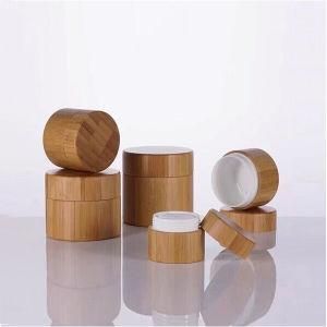 Bamboo Cosmetic Jars