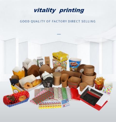 Wholesale Custom Disposable Food Grade Kraft Paper Meal Box Takeaway Packaging Carton Burger Fried Chicken Snack Salad Fast Food Packing Box Manufacturer