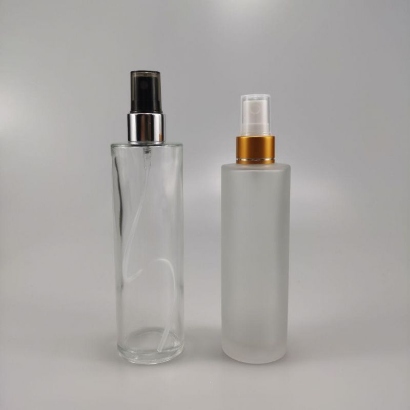 0ml 40ml 50ml 80ml 100ml 120ml Glass Spray Bottle Square Fine Mist Perfume Bottle with Aluminum Fine Mist Atomizer