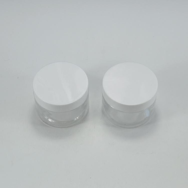 Warehouse Plastic Pet 120g Wide Mouth Bottle Cream Jar Hair Cream Bottle