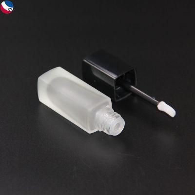 Luxury Cosmetic Packaging 5ml Square Lip Gloss Oil Glass Bottle