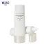 Hot Selling Skincare Packaging Oval LDPE 70ml Nozzle White Empty Body Lotion Cosmetic Tube