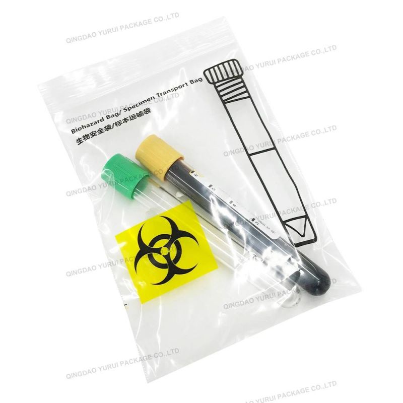 Lab 100% LDPE 8 X 10 Sample Transport Collection Microbiology Specimen Bags