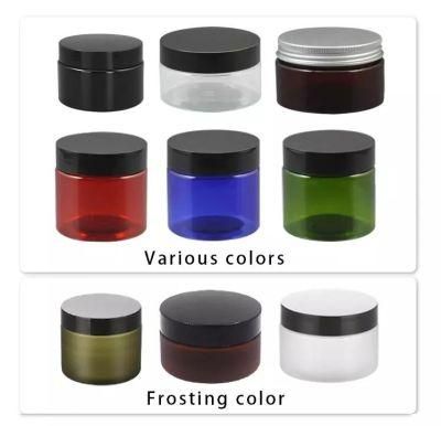 Plastic Jar with Cap Cosmetic Cream